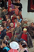 Ladakh - ladakhi attending the cham dances at Tak Tok monastery 